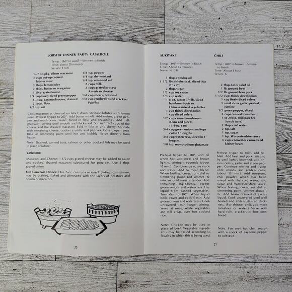 Sunbeam Frypan Recipes and Instructions Cookbook Booklet 1972 VERY GOOD - Picture 5 of 12